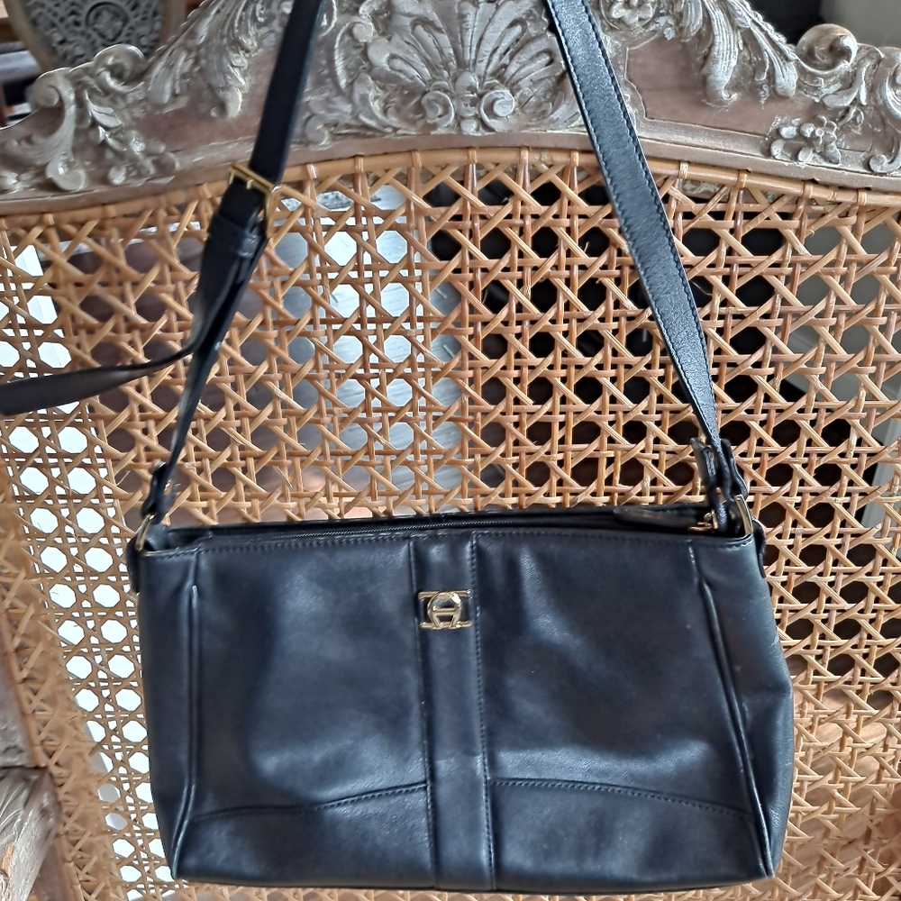 Aigner leather purse